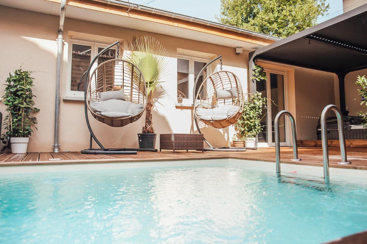 La Suite 176 - Piscine Privee, Spa, Hammam A Reims Zewnętrze zdjęcie