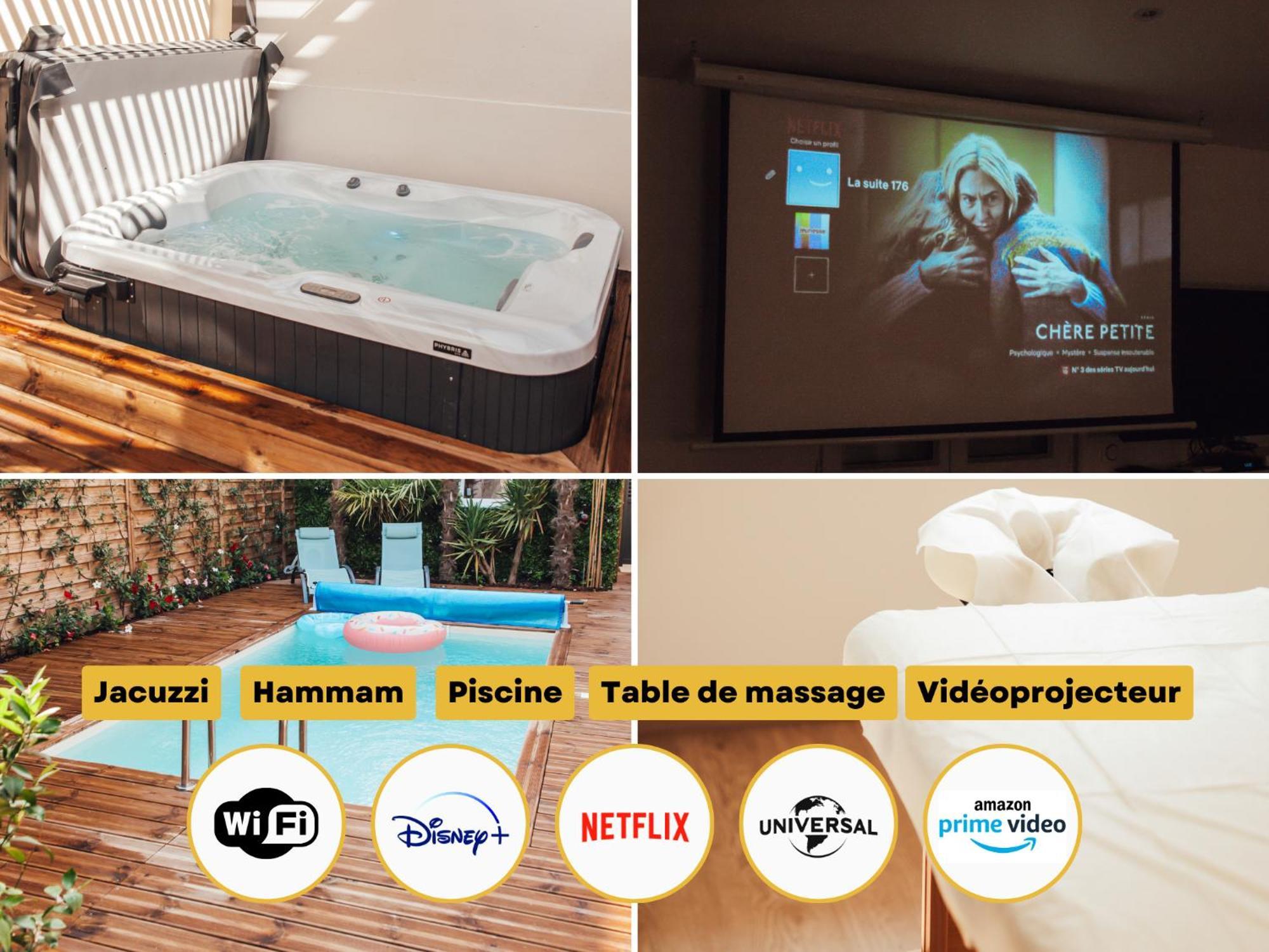 La Suite 176 - Piscine Privee, Spa, Hammam A Reims Zewnętrze zdjęcie